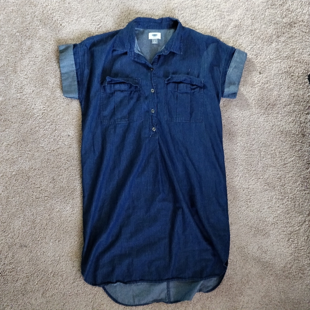 Old Navy denim shirt dress